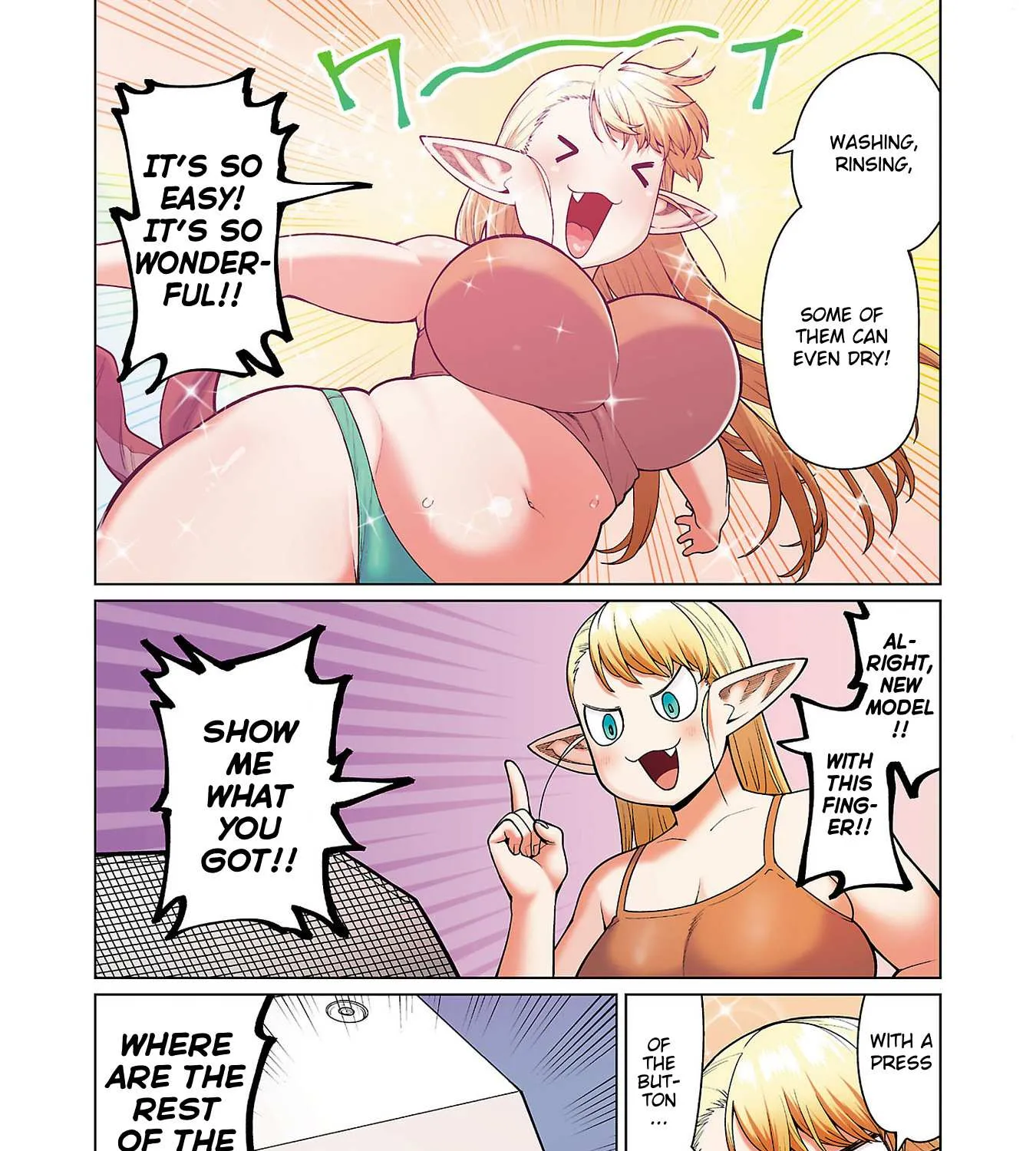 Shin Elf-san wa Yaserarenai. Chapter 10.5 page 37 - 