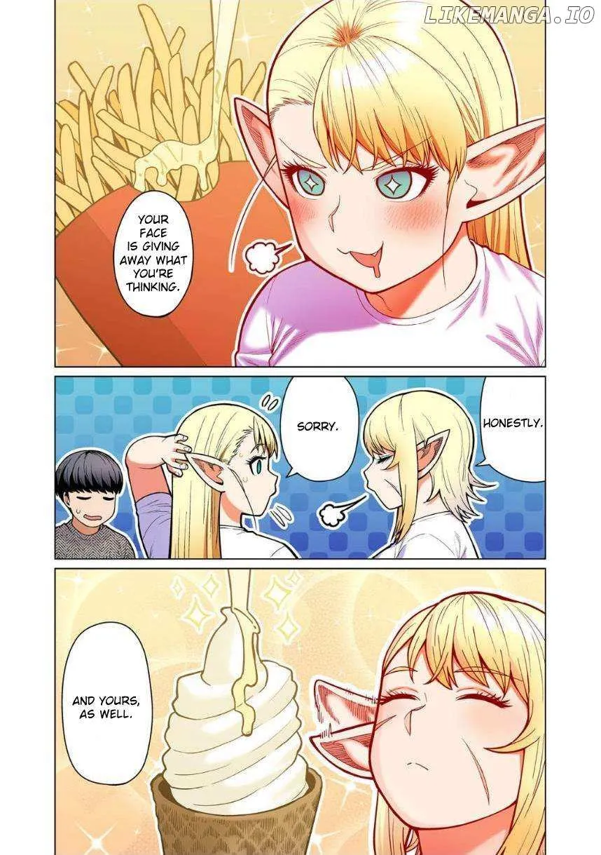 Shin Elf-san wa Yaserarenai. Chapter 12 page 19 - 