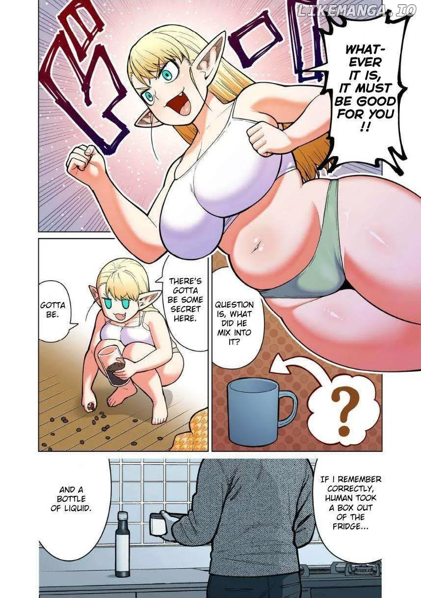 Shin Elf-san wa Yaserarenai. Chapter 12 page 7 - 