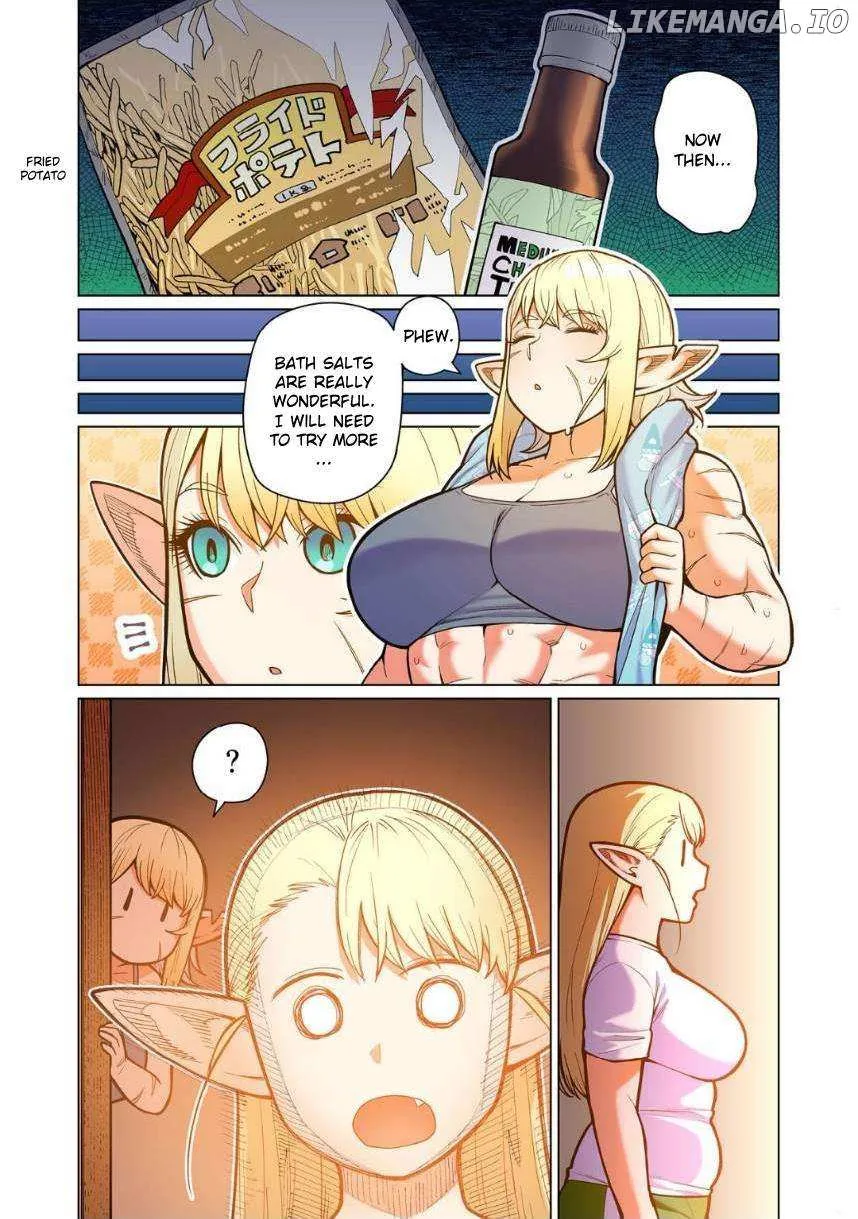 Shin Elf-san wa Yaserarenai. Chapter 12 page 10 - 