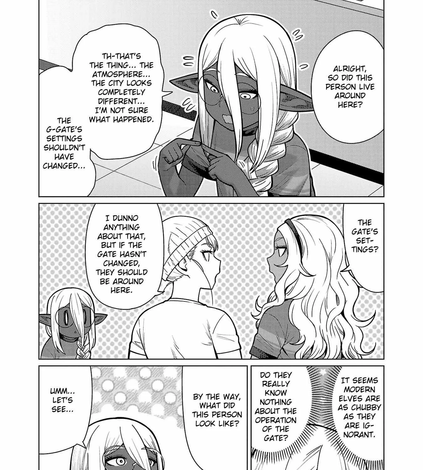 Shin Elf-san wa Yaserarenai. Chapter 13 page 35 - 