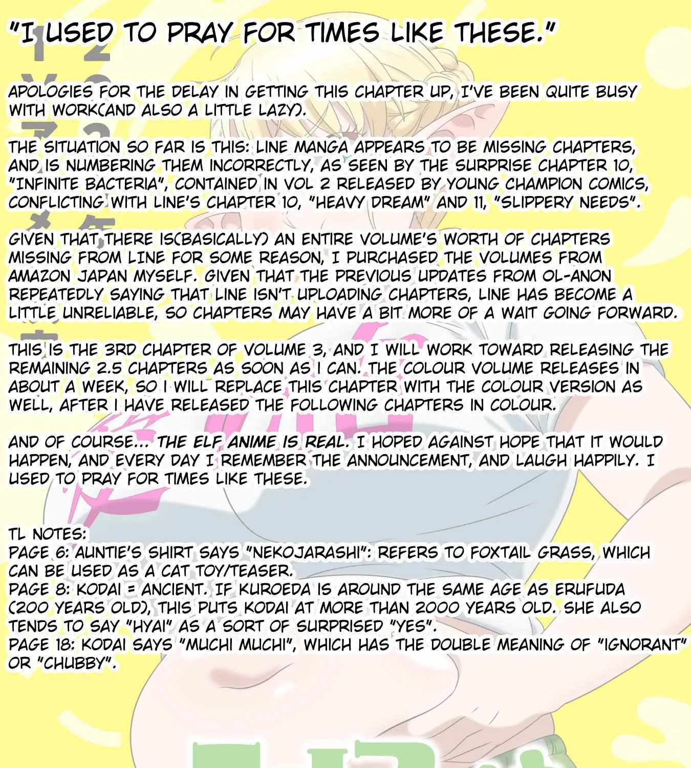 Shin Elf-san wa Yaserarenai. Chapter 13 page 49 - 