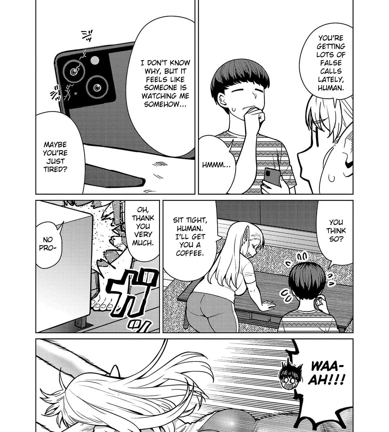 Shin Elf-san wa Yaserarenai. Chapter 14 page 17 - 