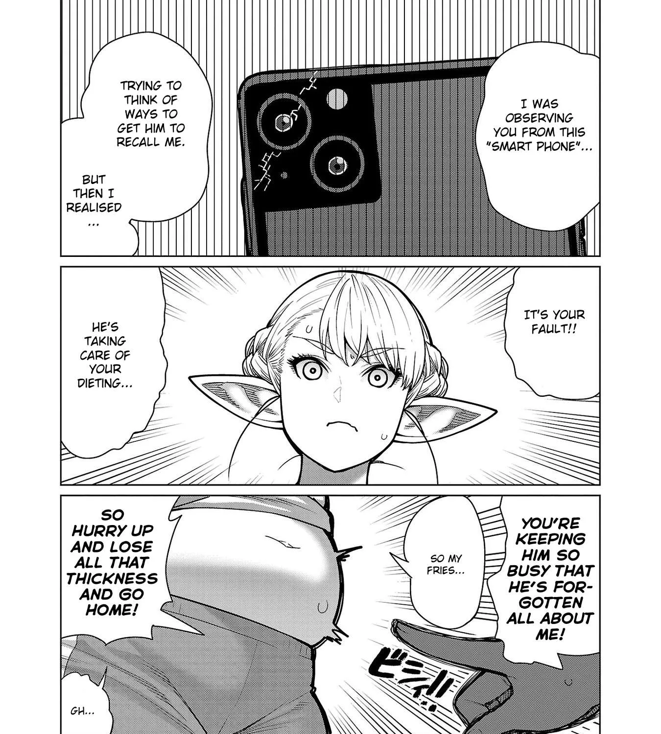 Shin Elf-san wa Yaserarenai. Chapter 14 page 35 - 