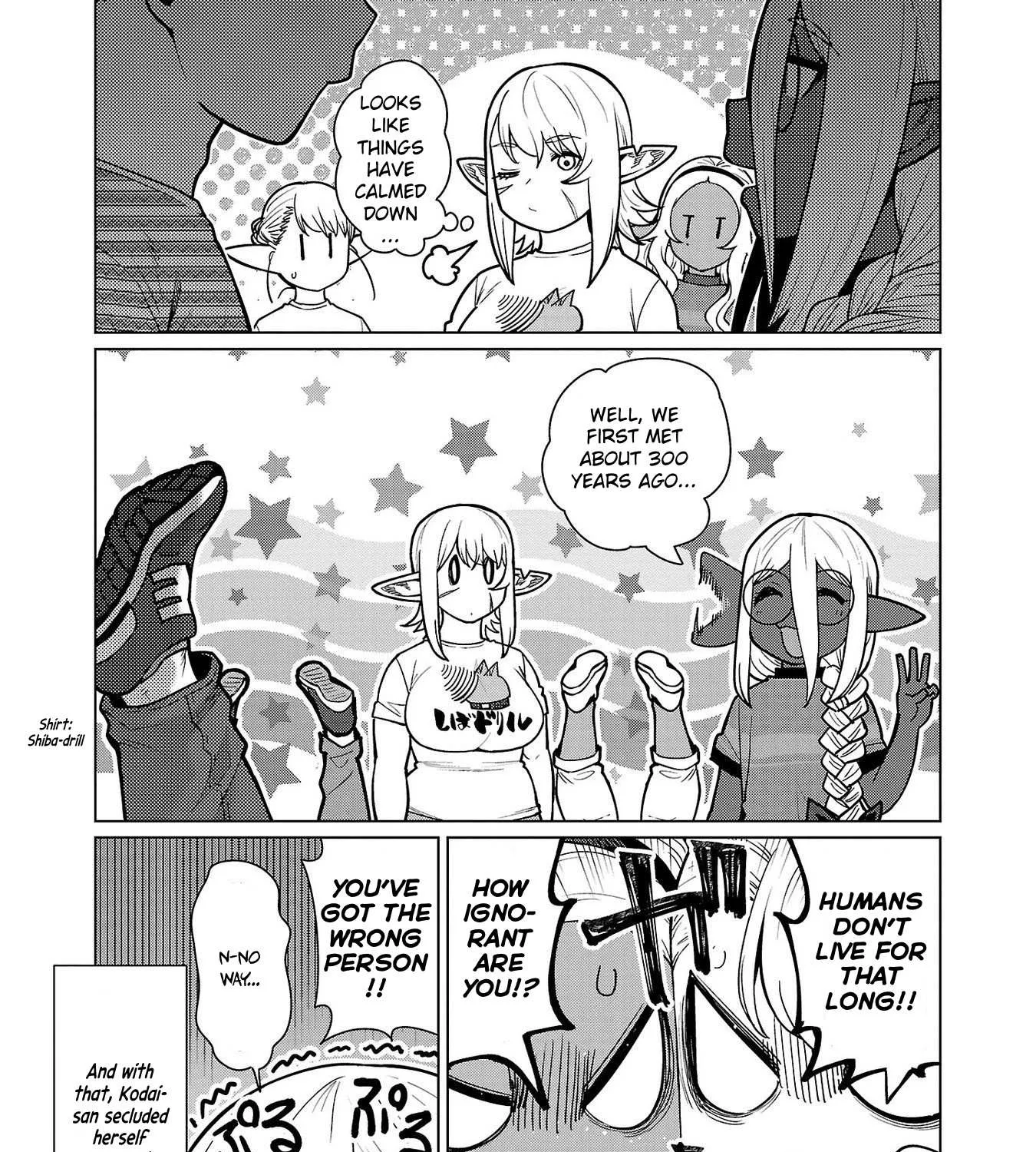 Shin Elf-san wa Yaserarenai. Chapter 14 page 45 - 