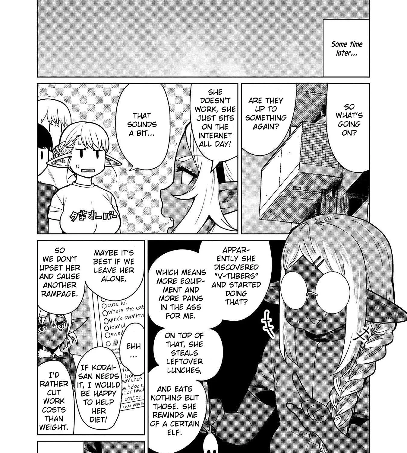 Shin Elf-san wa Yaserarenai. Chapter 14 page 47 - 