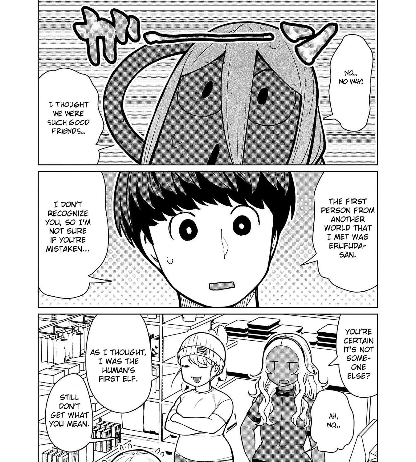 Shin Elf-san wa Yaserarenai. Chapter 14 page 7 - 