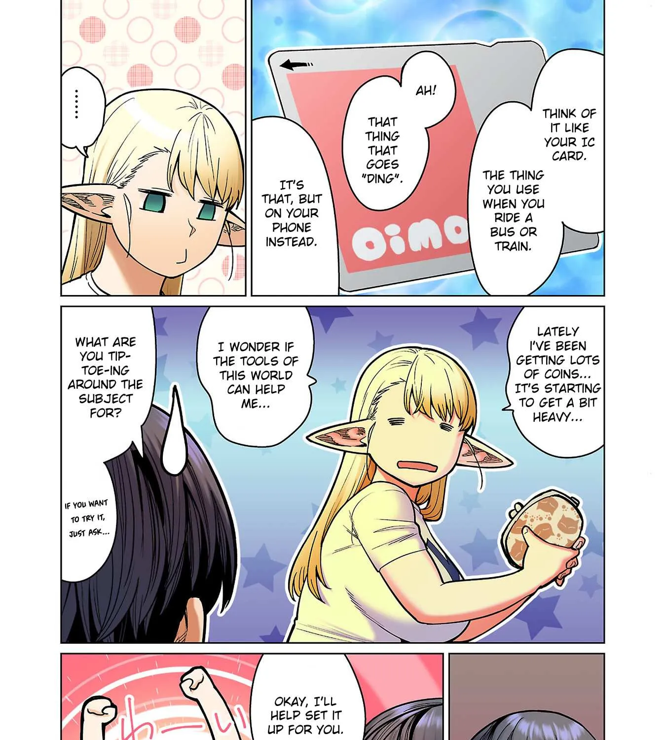 Shin Elf-san wa Yaserarenai. Chapter 15.5 page 37 - 