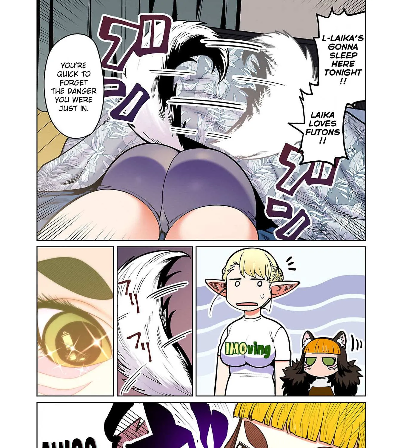 Shin Elf-san wa Yaserarenai. Chapter 15 page 14 - 