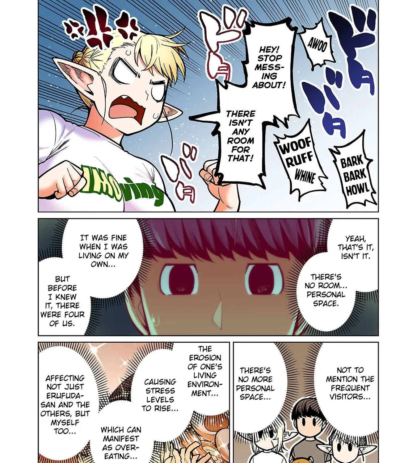Shin Elf-san wa Yaserarenai. Chapter 15 page 16 - 
