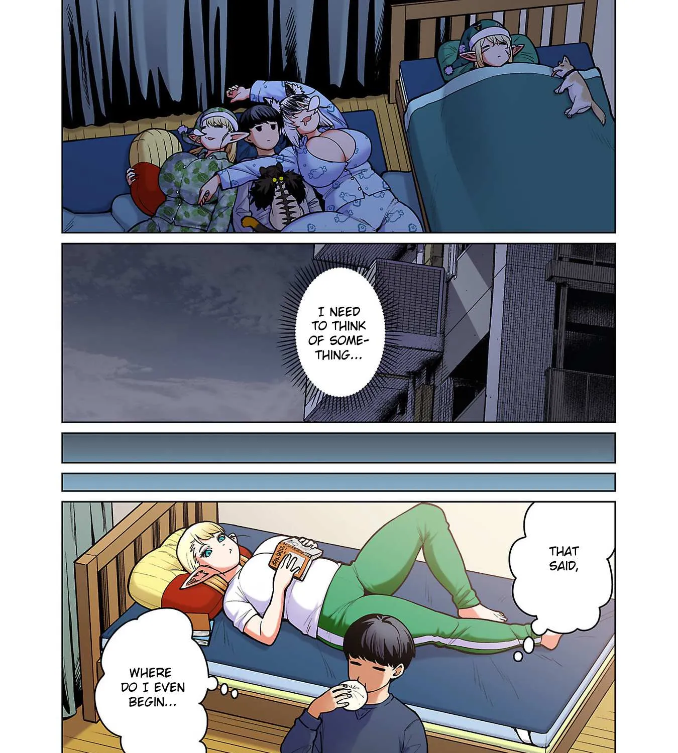 Shin Elf-san wa Yaserarenai. Chapter 15 page 20 - 