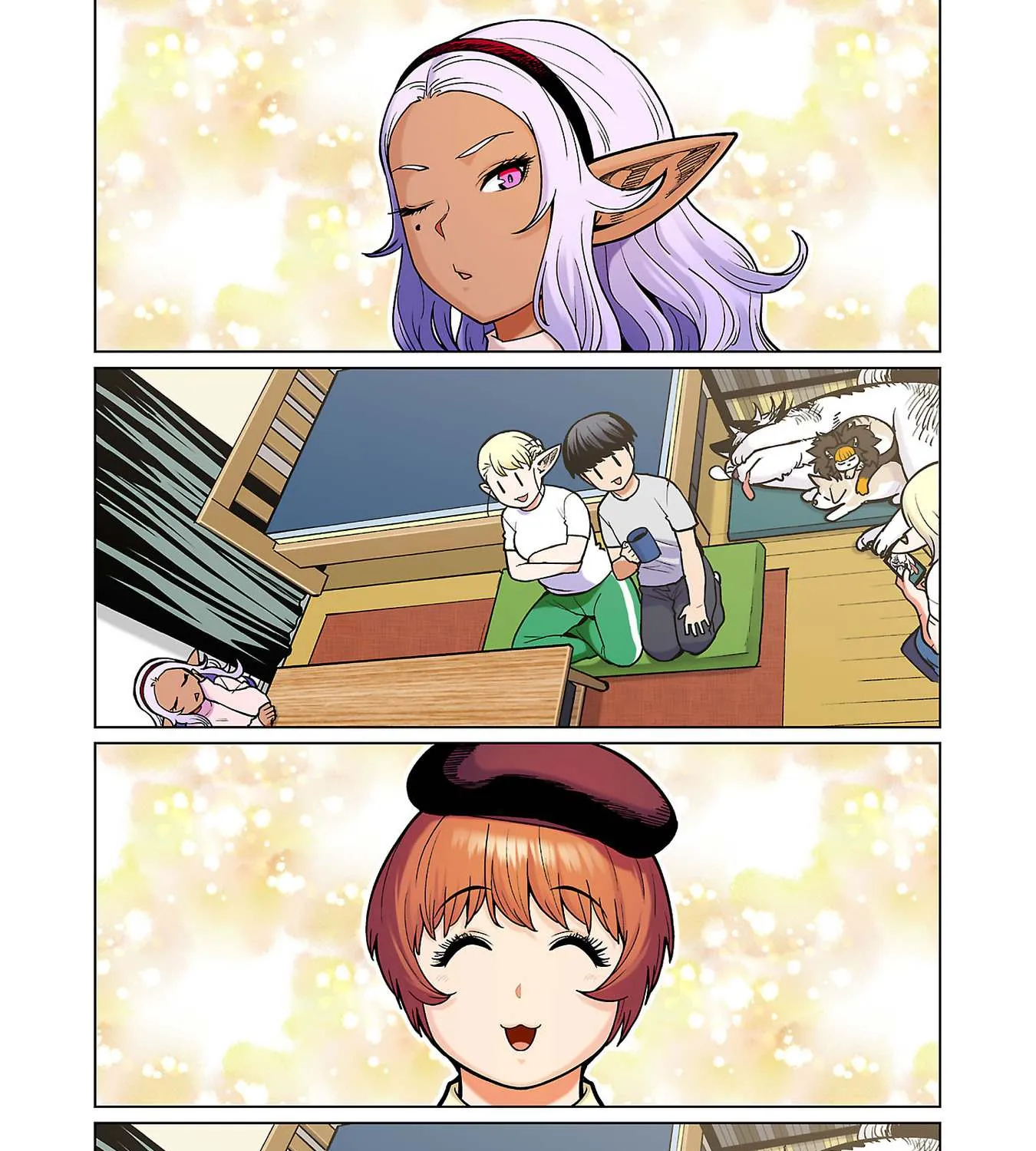 Shin Elf-san wa Yaserarenai. Chapter 15 page 22 - 