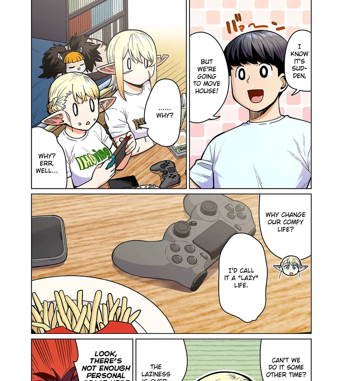 Shin Elf-san wa Yaserarenai. Chapter 15 page 36 - 