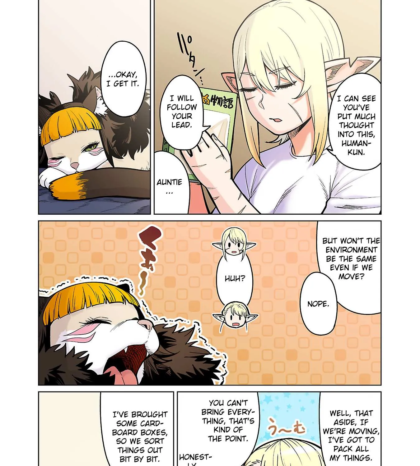 Shin Elf-san wa Yaserarenai. Chapter 15 page 40 - 