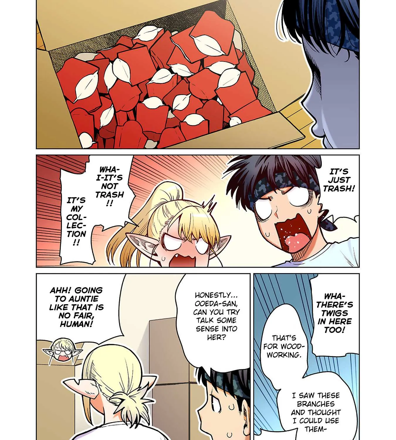 Shin Elf-san wa Yaserarenai. Chapter 15 page 44 - 