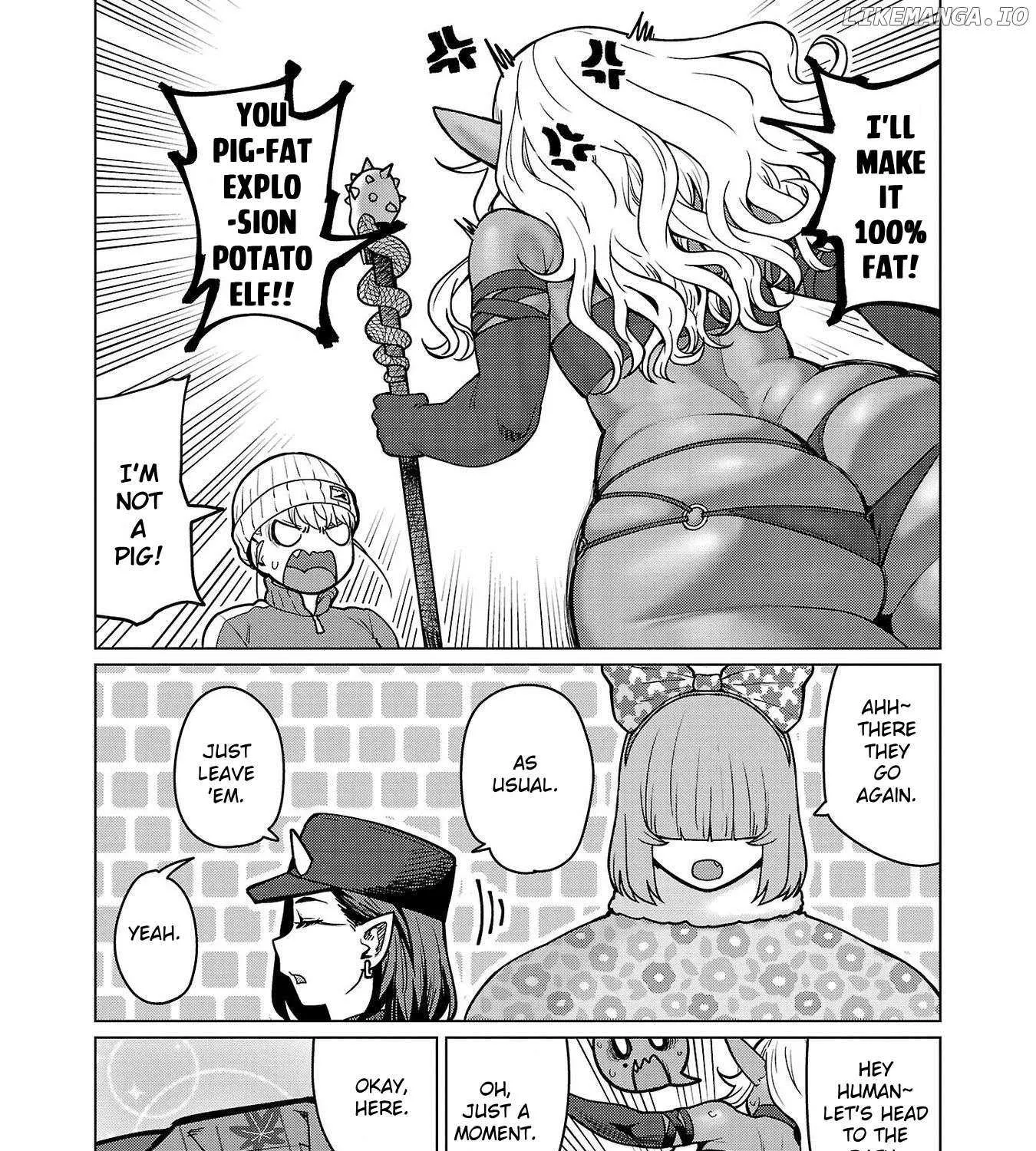 Shin Elf-san wa Yaserarenai. Chapter 16 page 19 - 