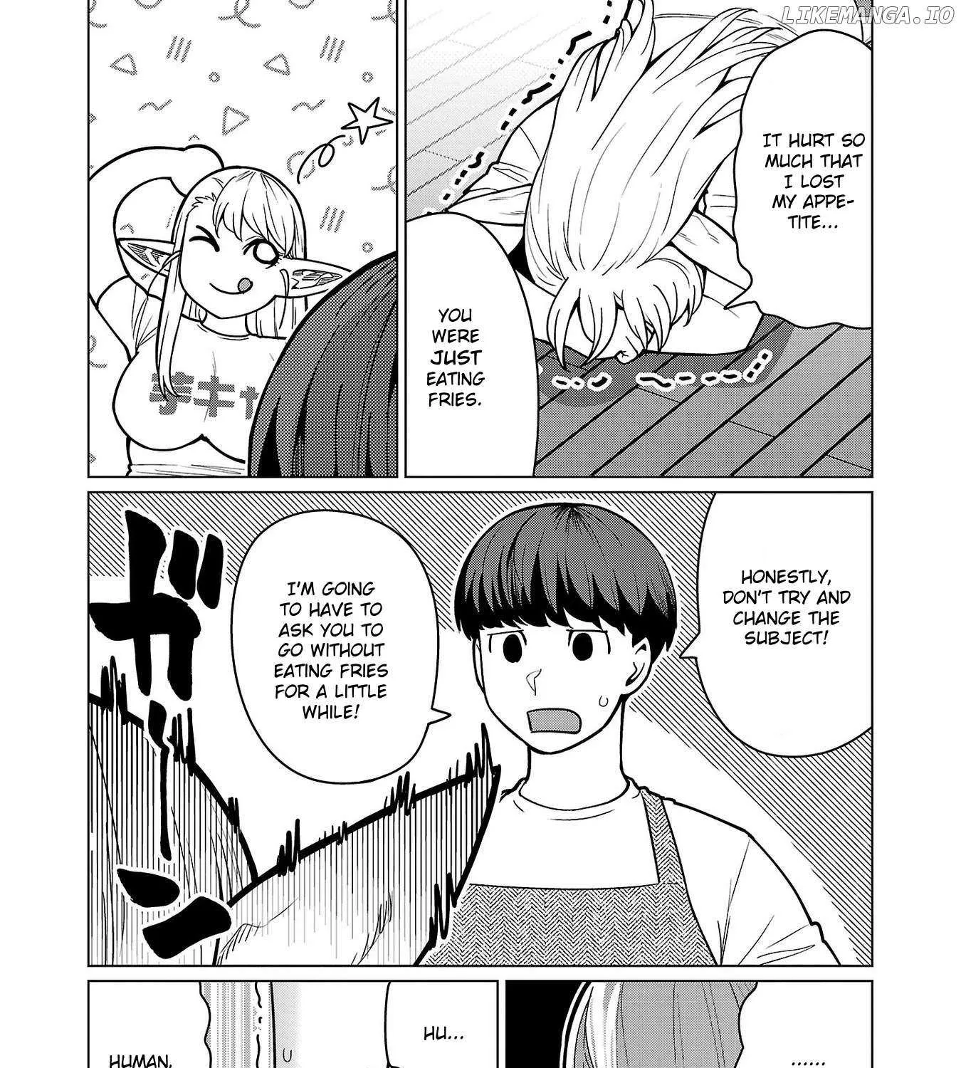 Shin Elf-san wa Yaserarenai. Chapter 18 page 9 - 