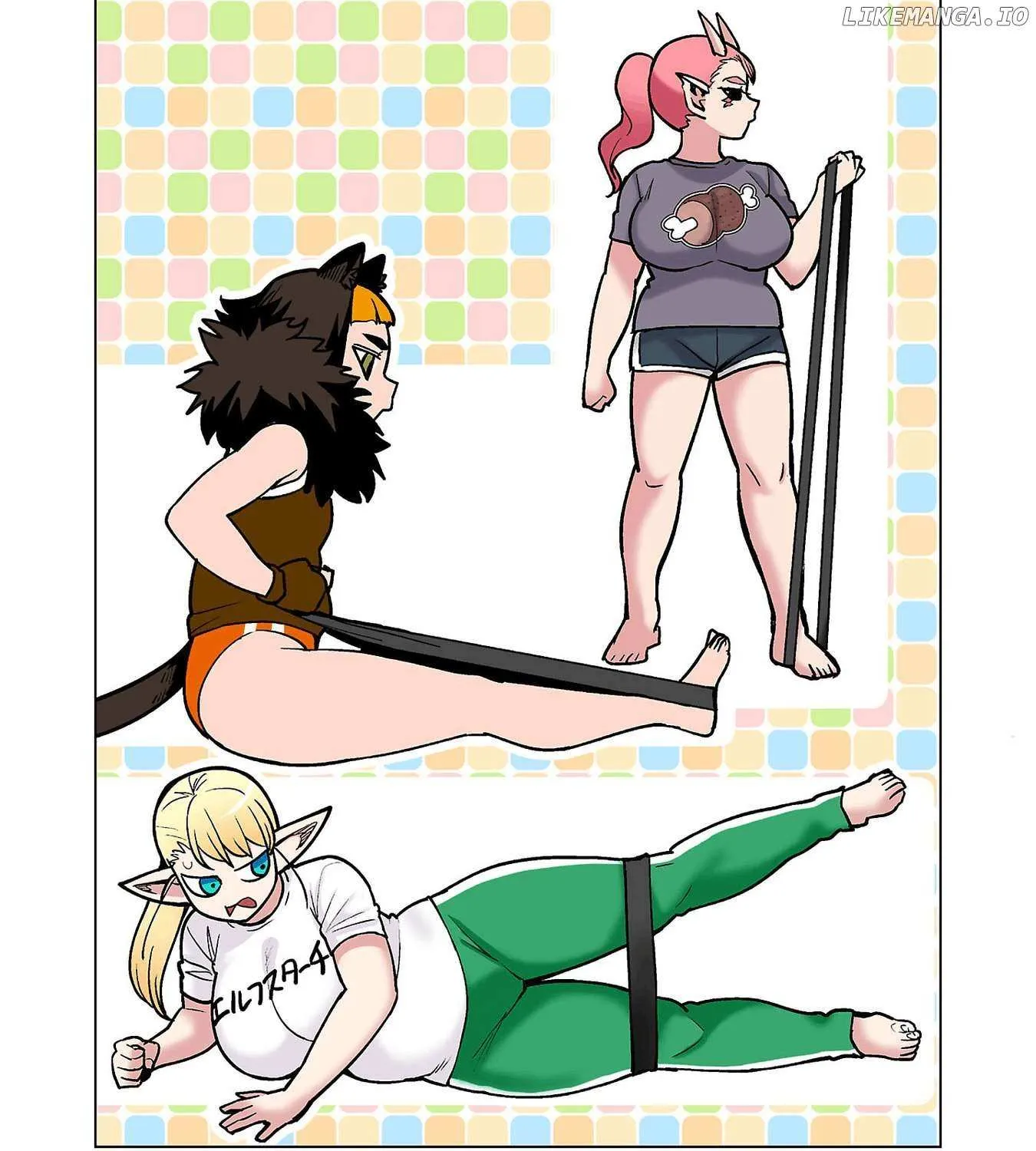 Shin Elf-san wa Yaserarenai. Chapter 19 page 46 - 