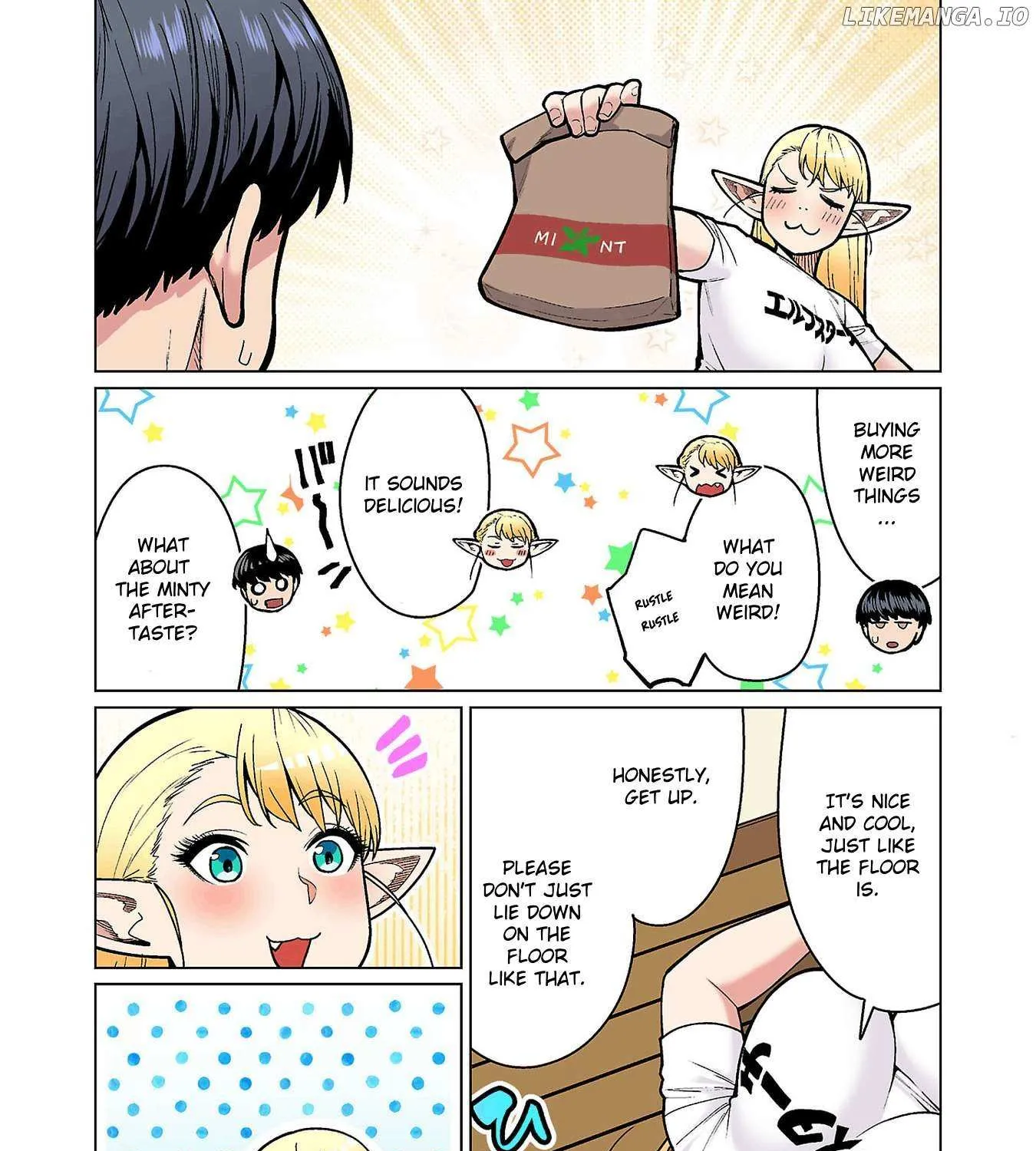 Shin Elf-san wa Yaserarenai. Chapter 19 page 6 - 