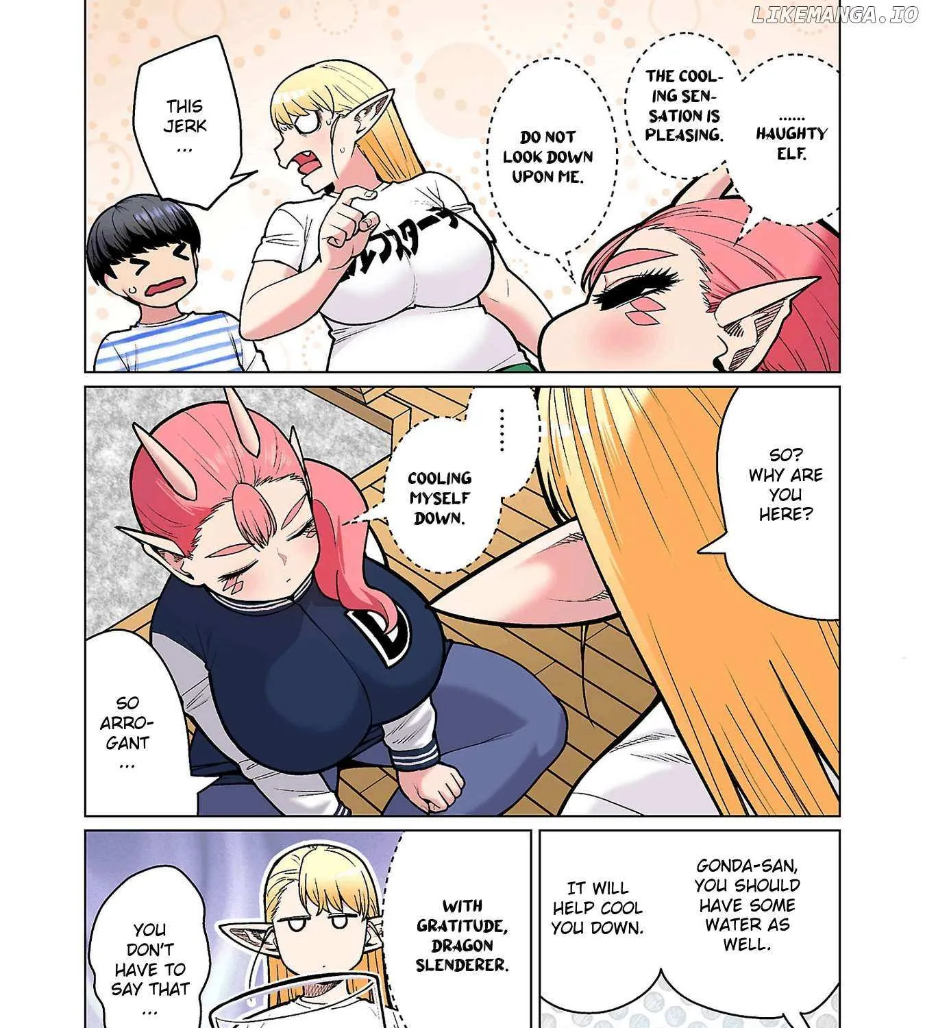 Shin Elf-san wa Yaserarenai. Chapter 19 page 10 - 