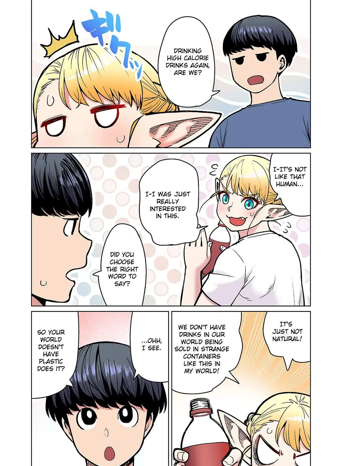 Shin Elf-san wa Yaserarenai. Chapter 20.5 page 35 - 