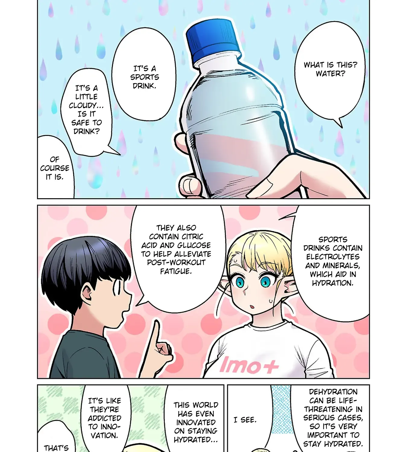 Shin Elf-san wa Yaserarenai. Chapter 20 page 4 - 