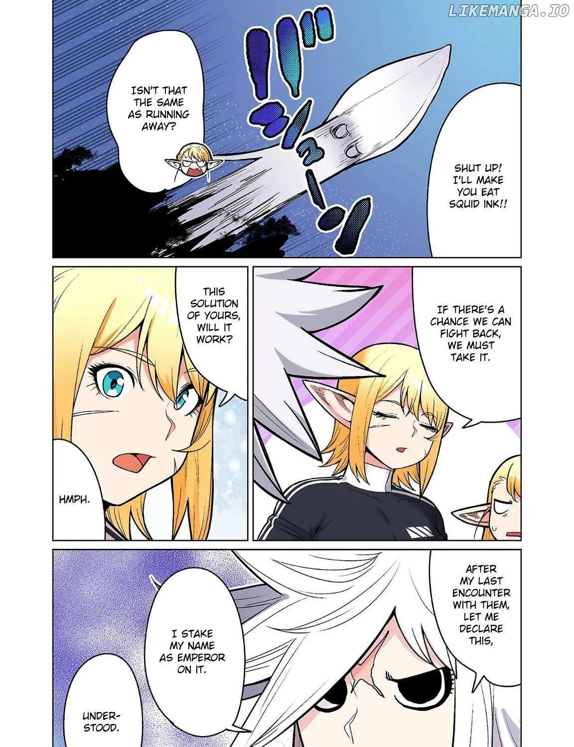 Shin Elf-san wa Yaserarenai. Chapter 22 page 15 - 