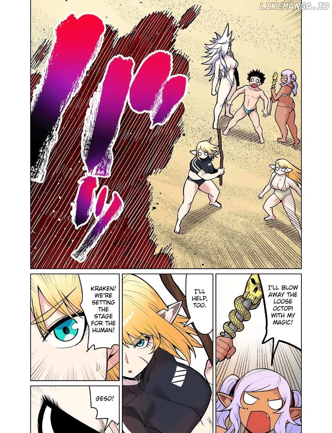 Shin Elf-san wa Yaserarenai. Chapter 22 page 19 - 