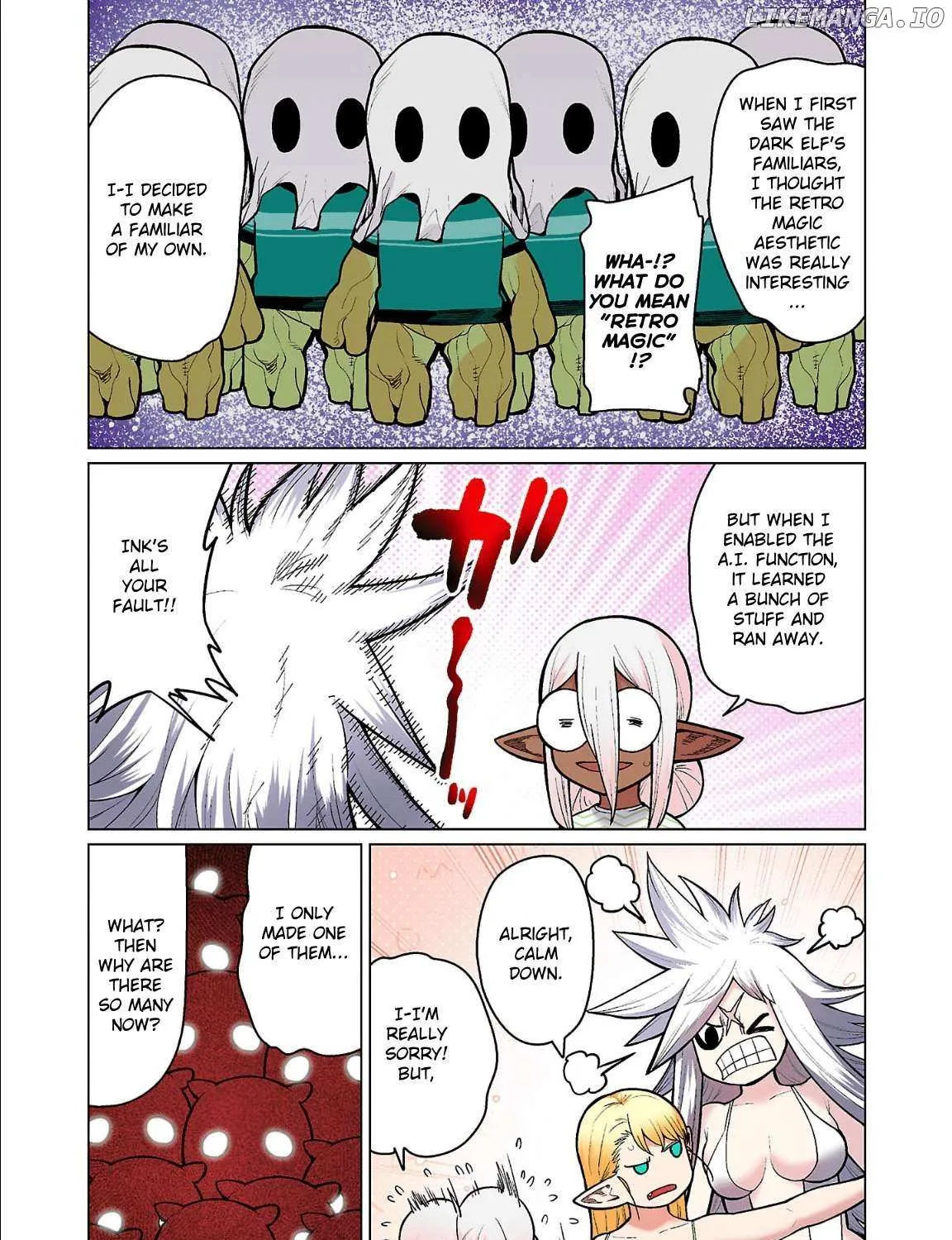 Shin Elf-san wa Yaserarenai. Chapter 22 page 33 - 