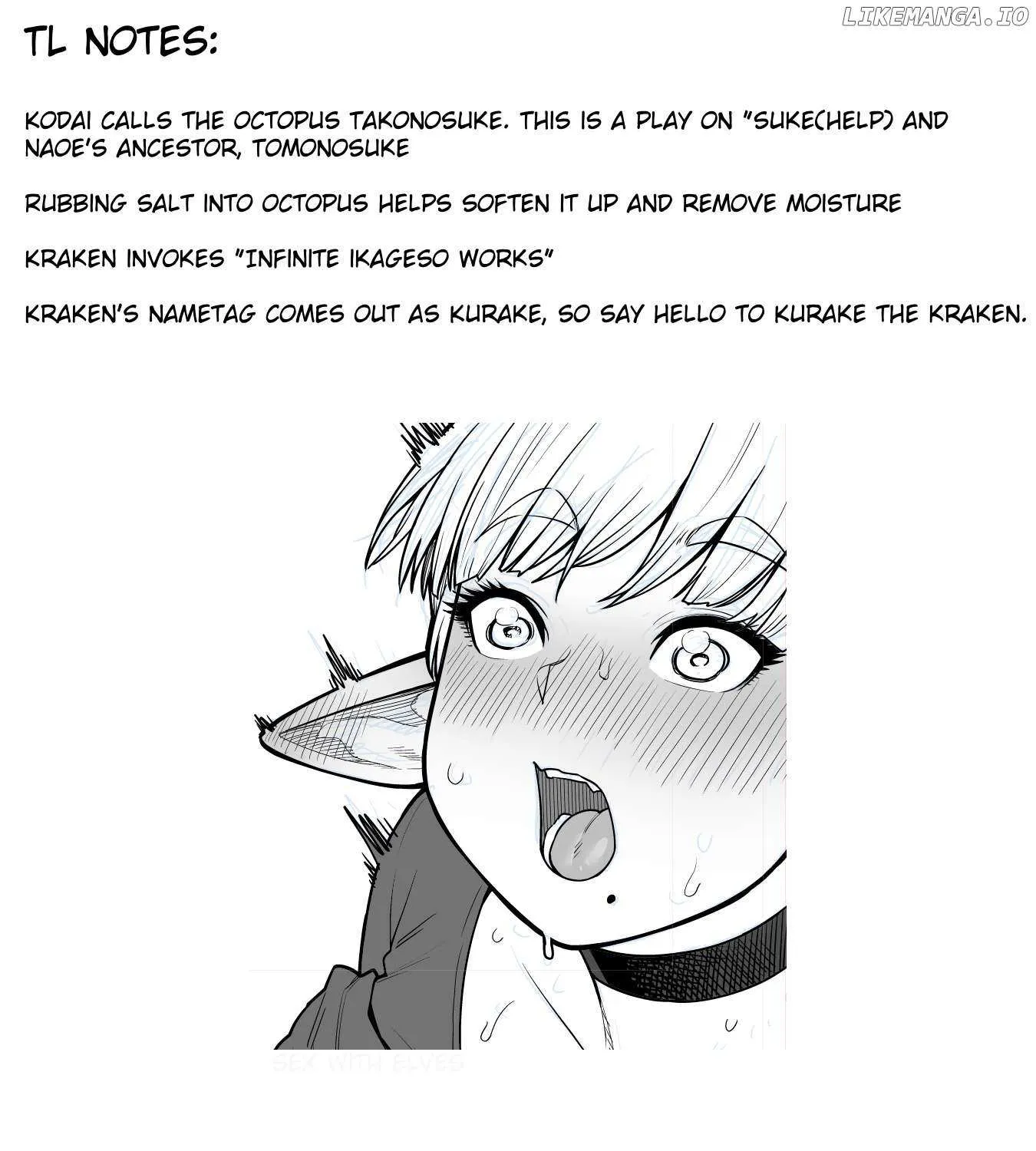 Shin Elf-san wa Yaserarenai. Chapter 22 page 57 - 