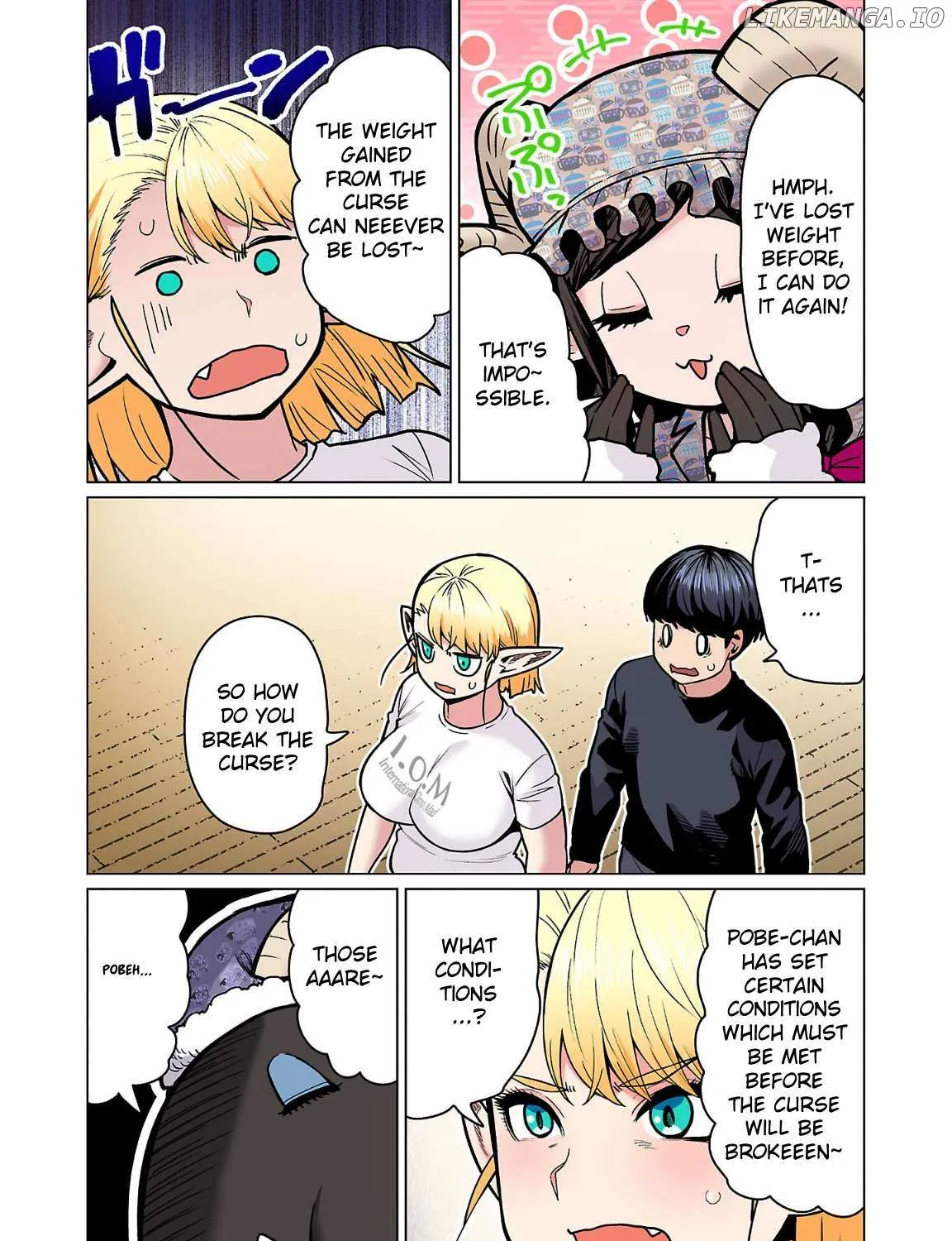 Shin Elf-san wa Yaserarenai. Chapter 23 page 34 - 