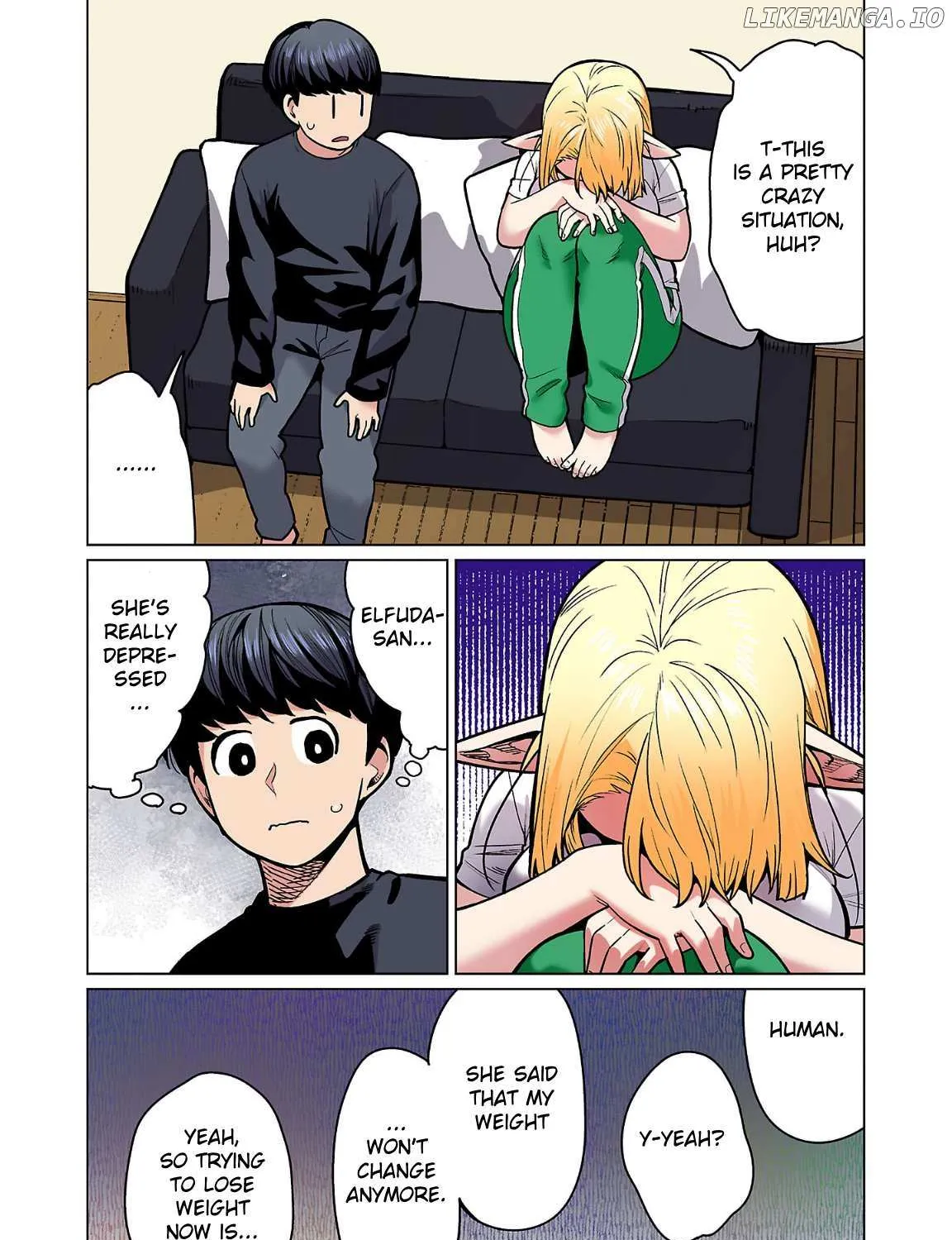 Shin Elf-san wa Yaserarenai. Chapter 23 page 38 - 