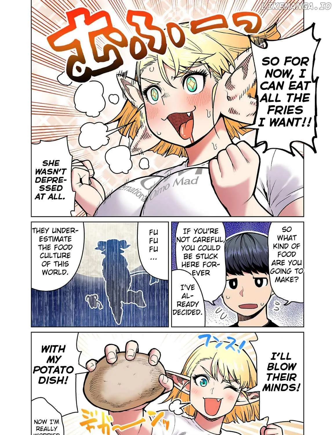 Shin Elf-san wa Yaserarenai. Chapter 23 page 40 - 