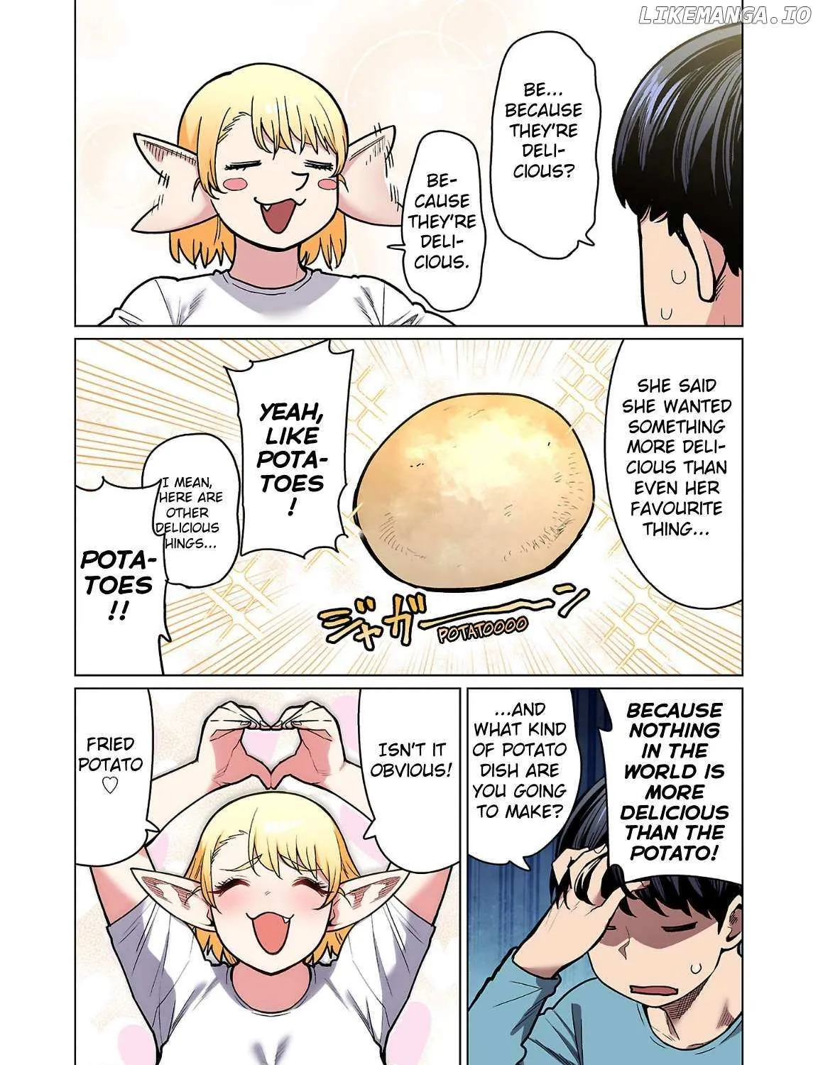 Shin Elf-san wa Yaserarenai. Chapter 24 page 11 - 
