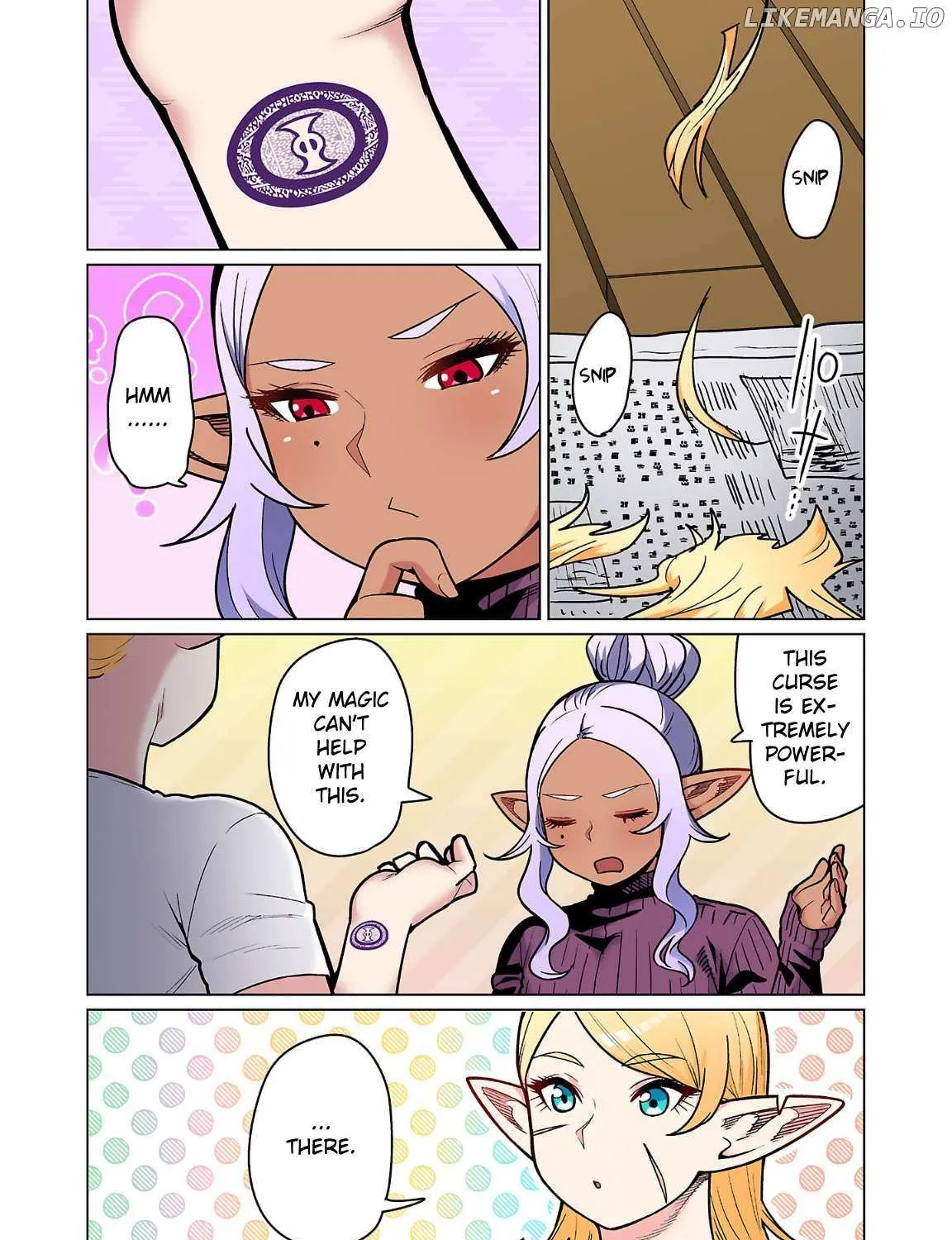 Shin Elf-san wa Yaserarenai. Chapter 24 page 3 - 