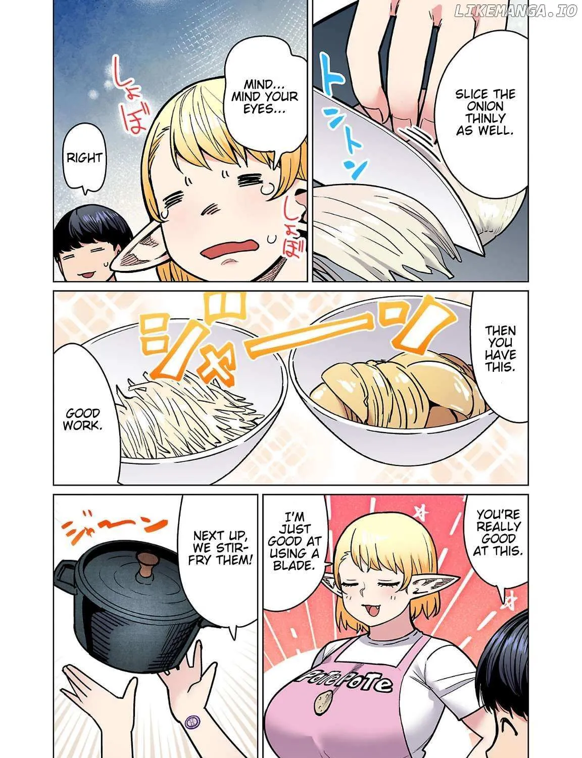 Shin Elf-san wa Yaserarenai. Chapter 24 page 27 - 