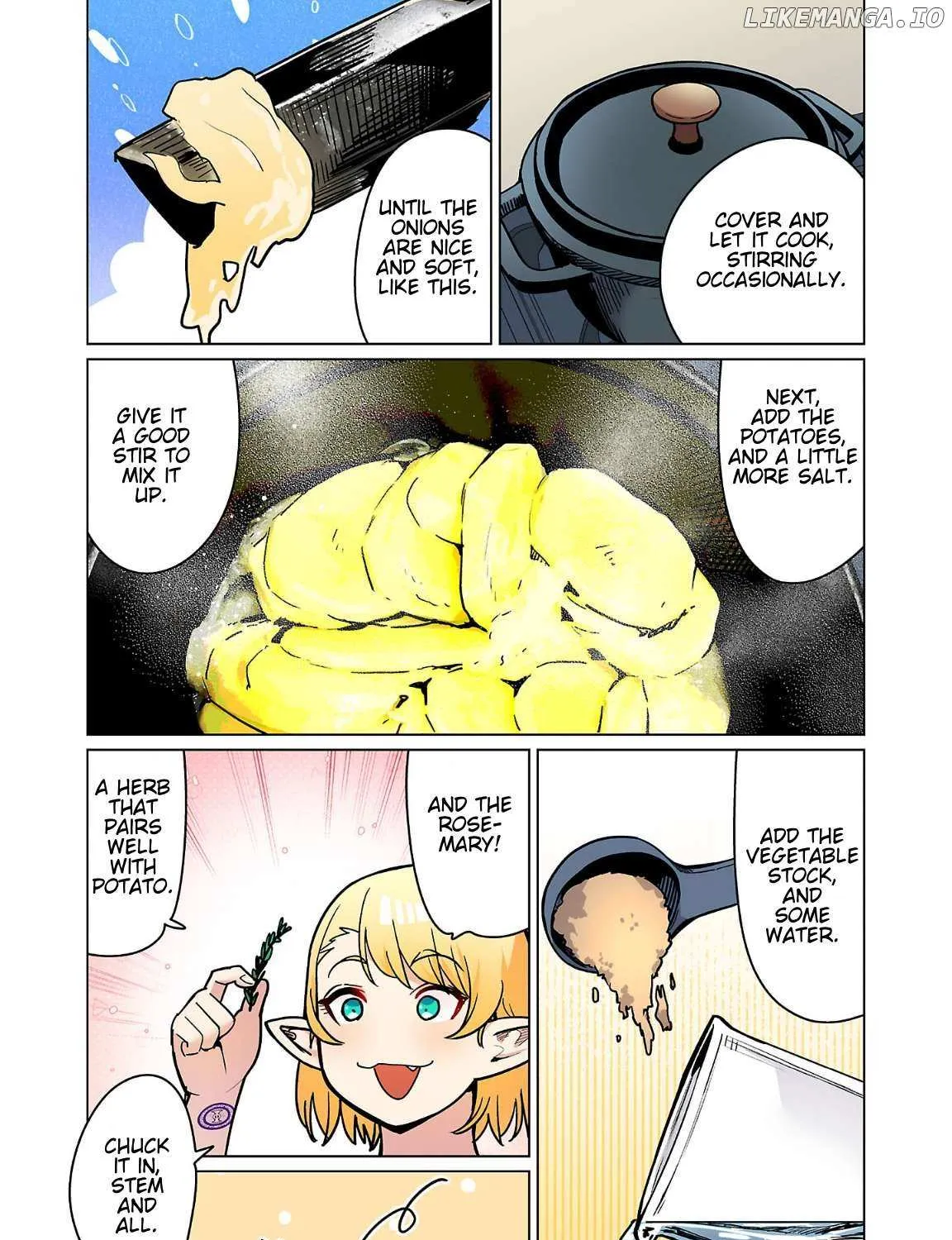 Shin Elf-san wa Yaserarenai. Chapter 24 page 31 - 