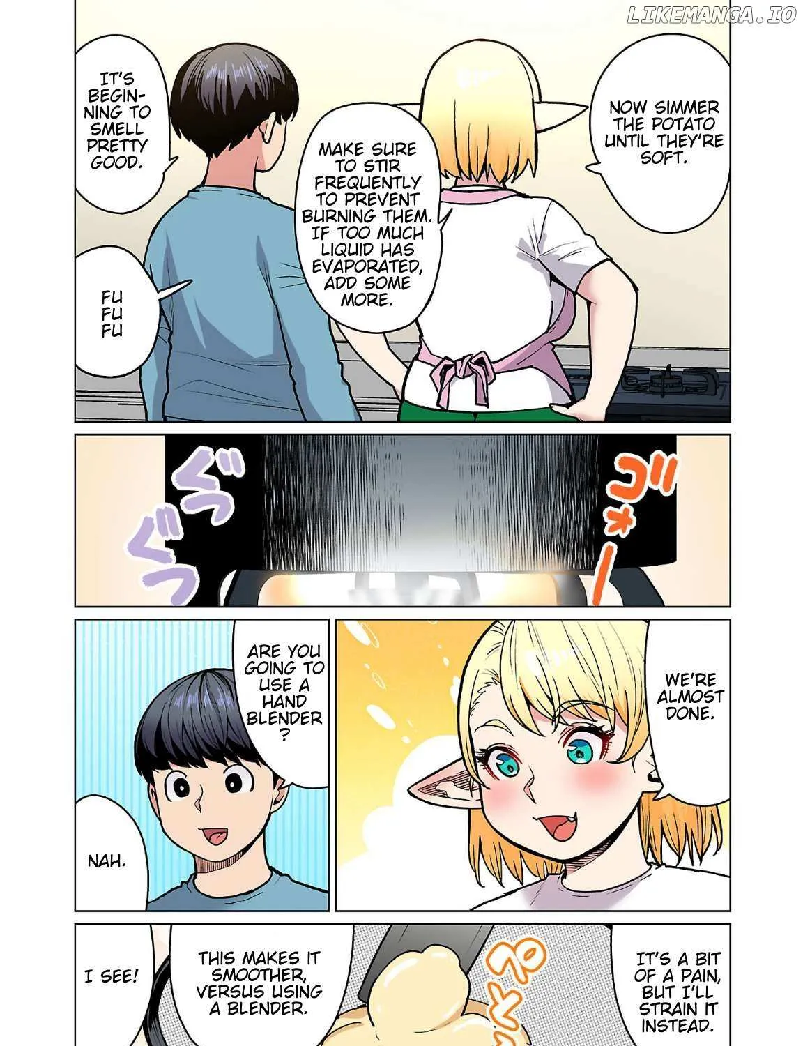 Shin Elf-san wa Yaserarenai. Chapter 24 page 33 - 