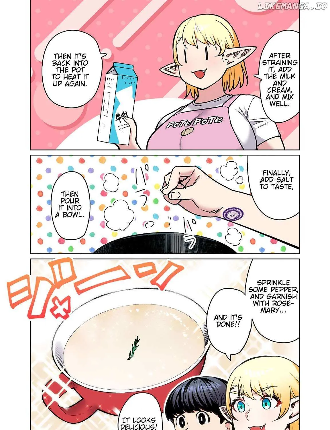 Shin Elf-san wa Yaserarenai. Chapter 24 page 35 - 