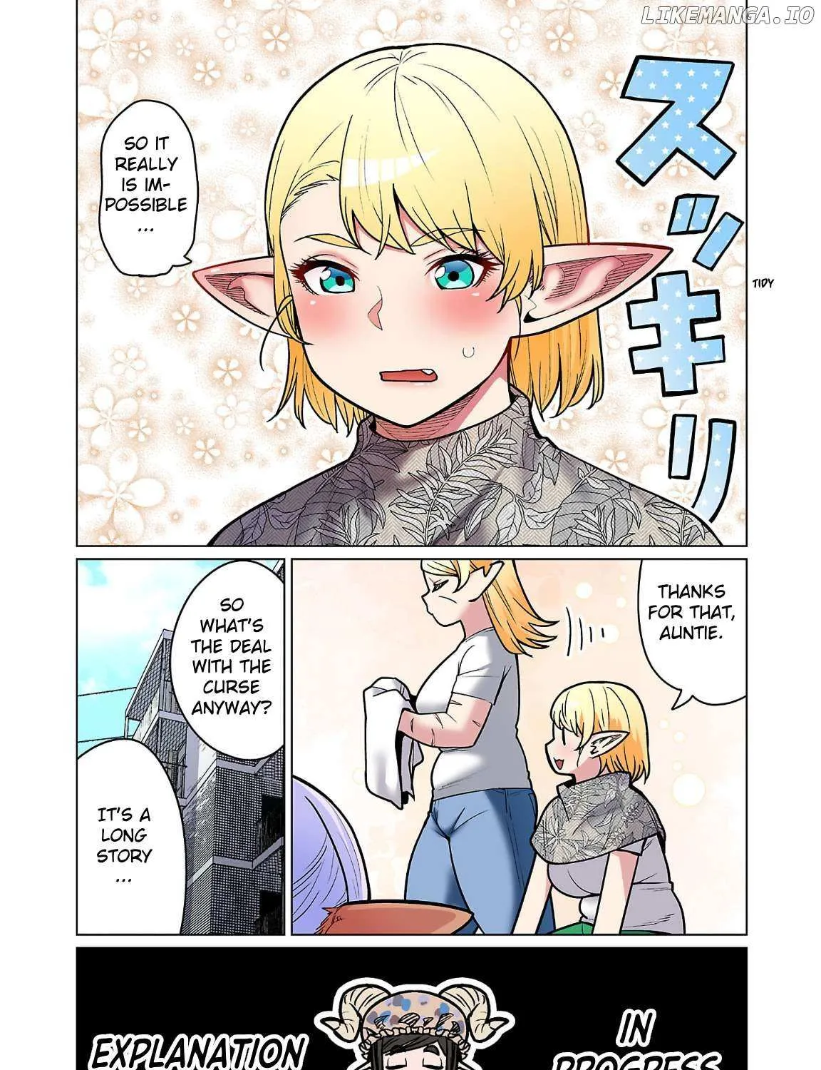 Shin Elf-san wa Yaserarenai. Chapter 24 page 5 - 