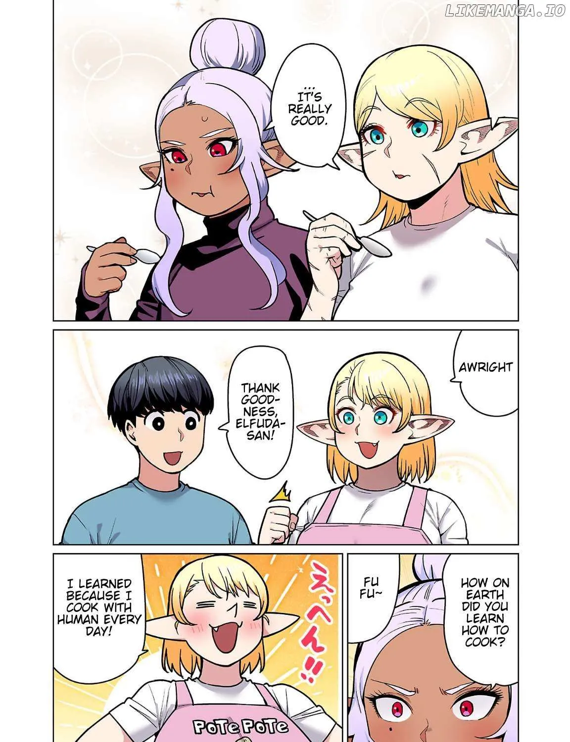 Shin Elf-san wa Yaserarenai. Chapter 24 page 41 - 