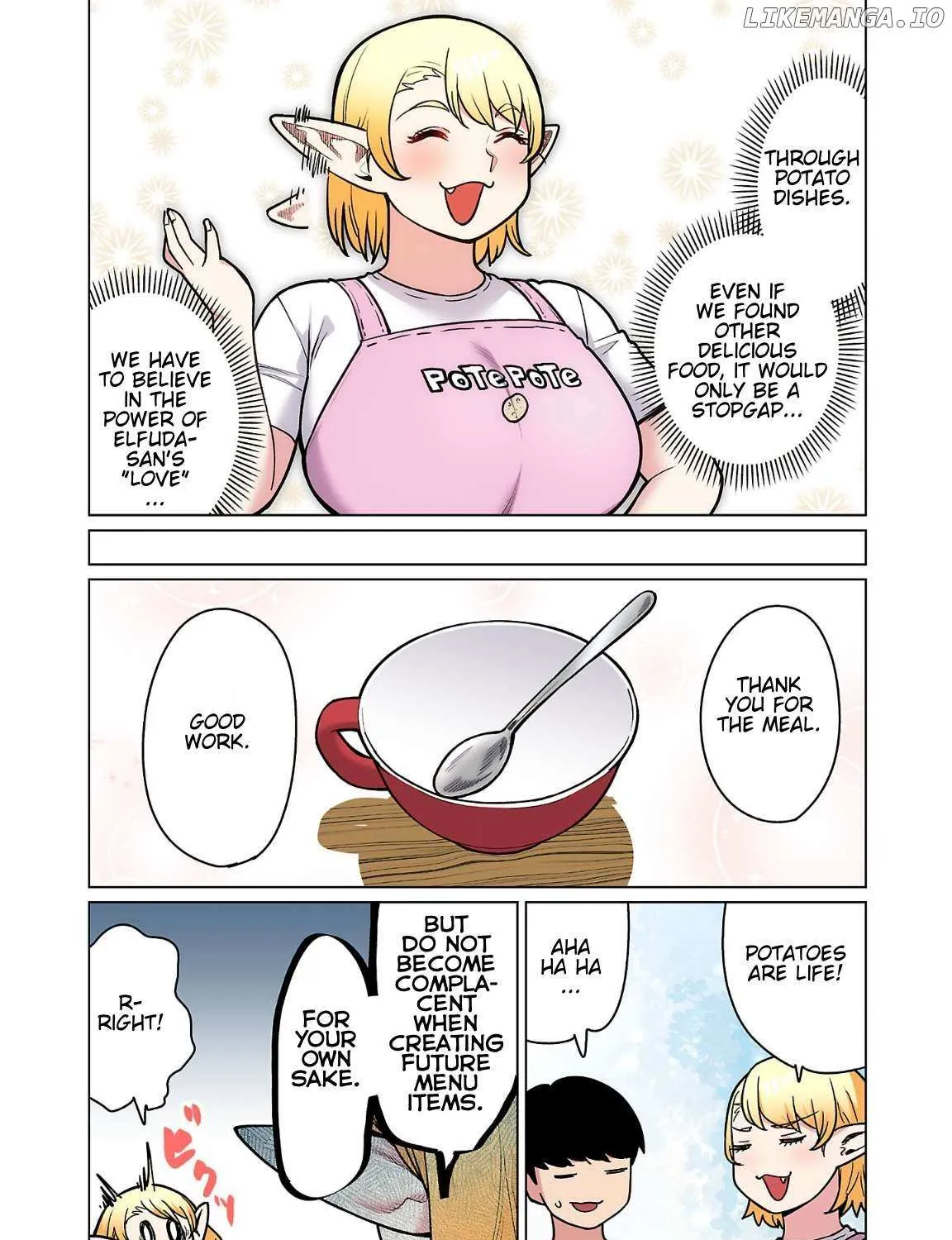 Shin Elf-san wa Yaserarenai. Chapter 24 page 45 - 