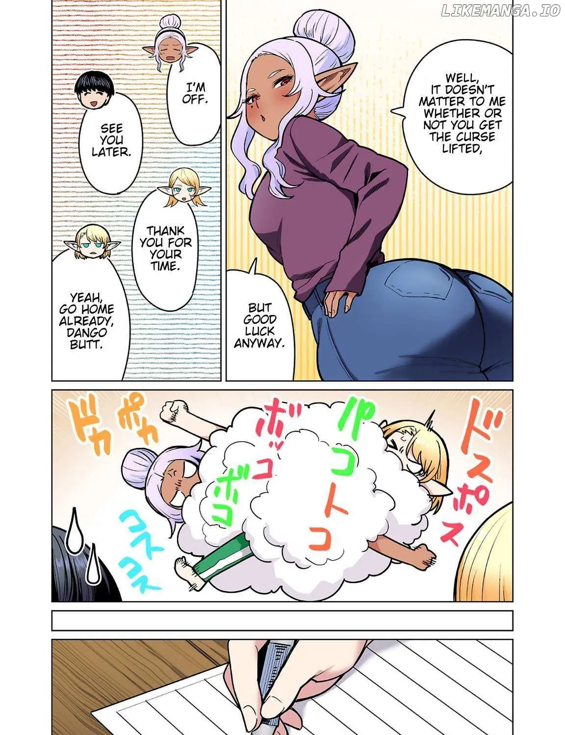 Shin Elf-san wa Yaserarenai. Chapter 24 page 47 - 