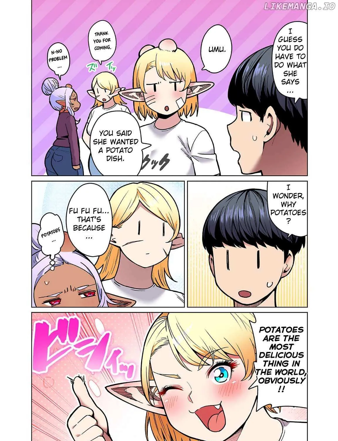 Shin Elf-san wa Yaserarenai. Chapter 24 page 9 - 