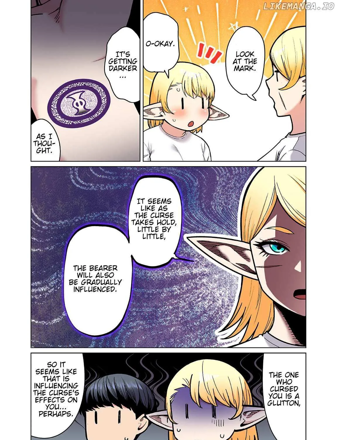 Shin Elf-san wa Yaserarenai. Chapter 25 page 13 - 