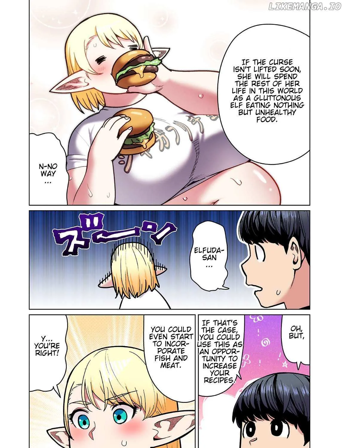 Shin Elf-san wa Yaserarenai. Chapter 25 page 15 - 