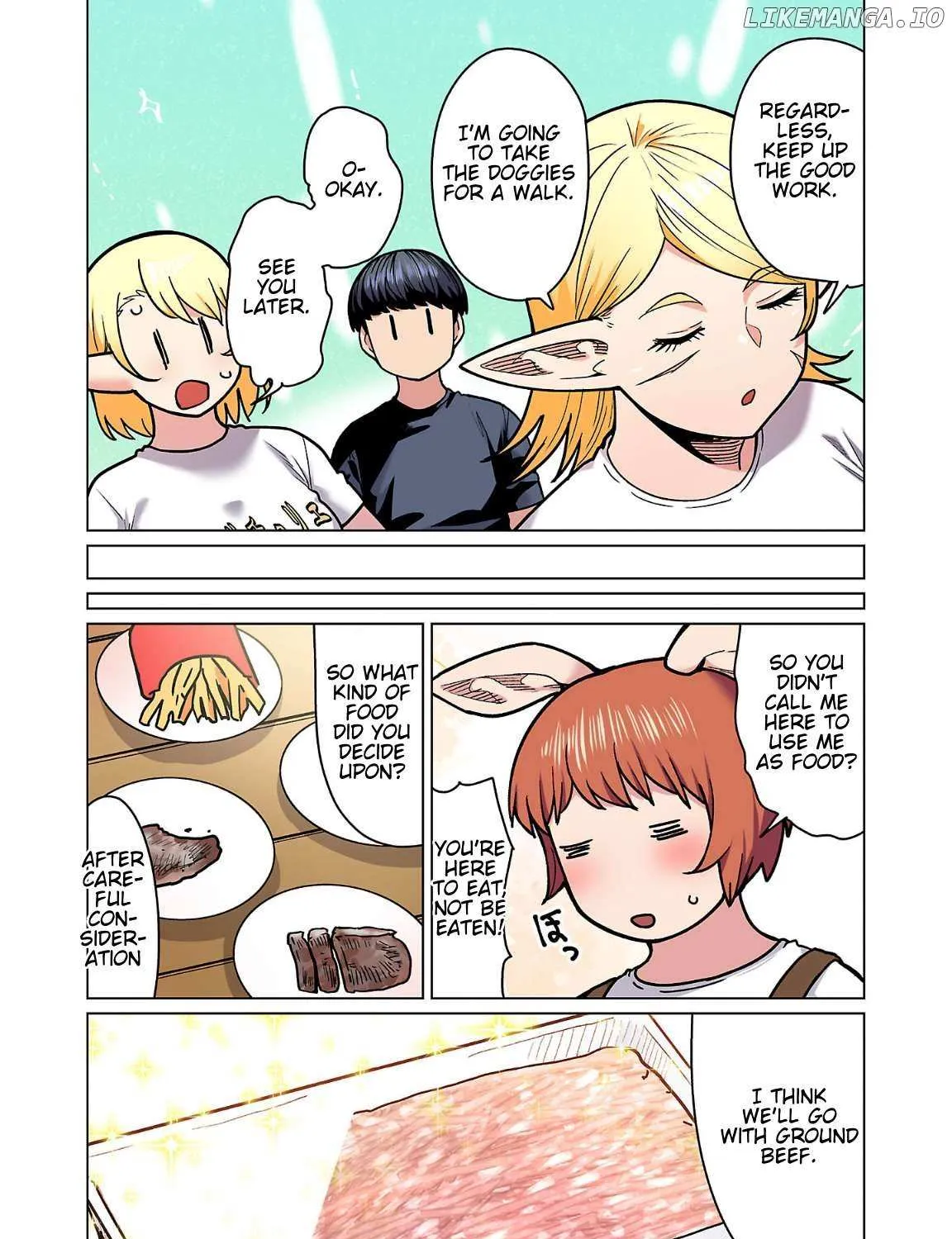 Shin Elf-san wa Yaserarenai. Chapter 25 page 17 - 