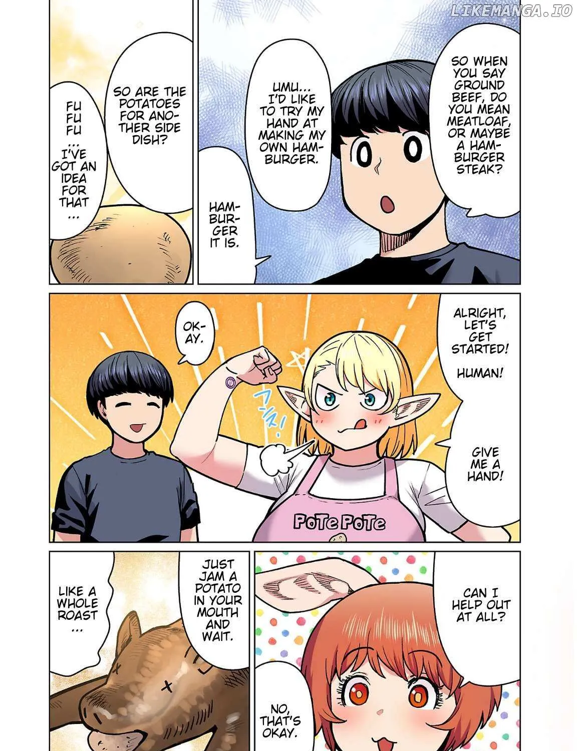 Shin Elf-san wa Yaserarenai. Chapter 25 page 19 - 
