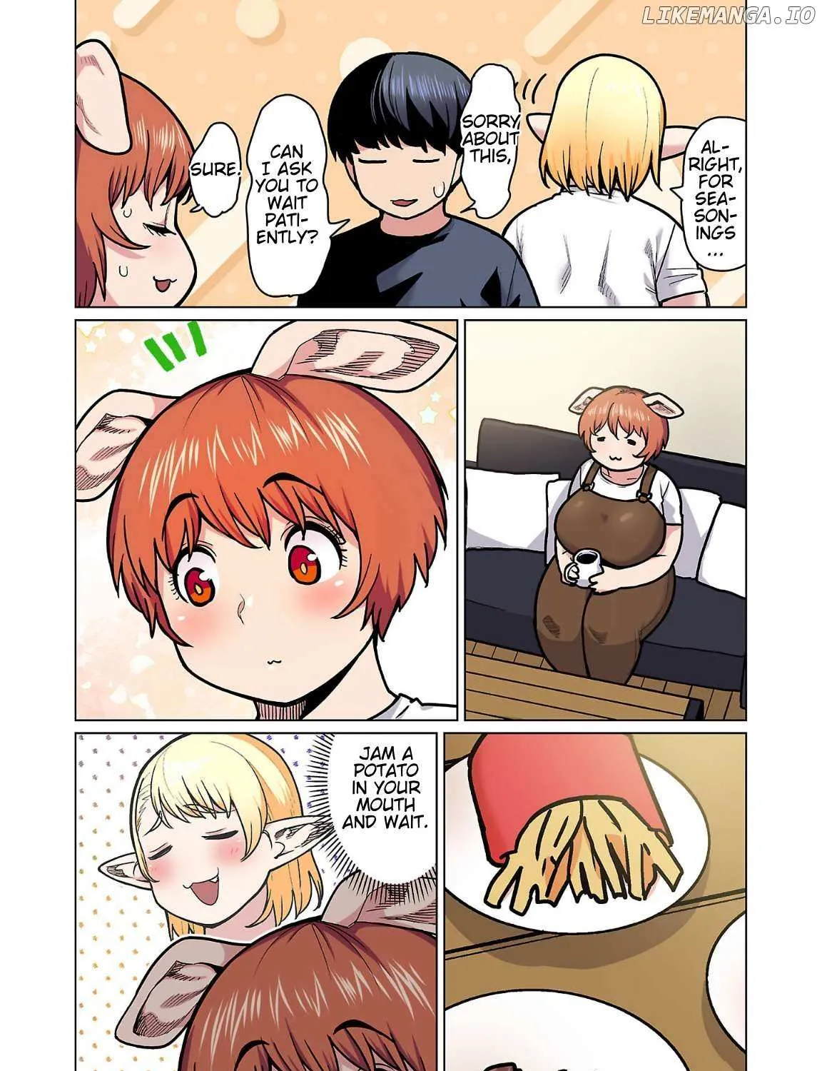 Shin Elf-san wa Yaserarenai. Chapter 25 page 21 - 
