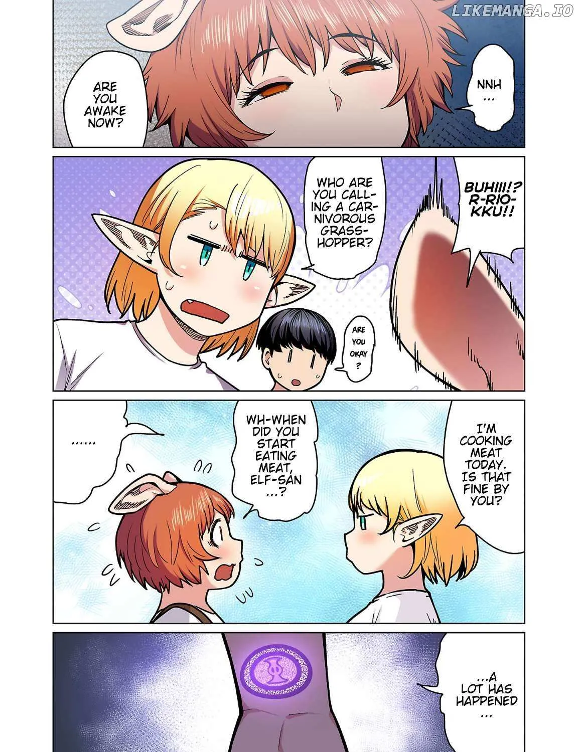 Shin Elf-san wa Yaserarenai. Chapter 25 page 5 - 